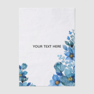 Papel De Seda Crea tu propio diseño botánico