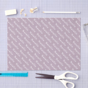 Papel De Seda Crea tu propio nombre personalizado