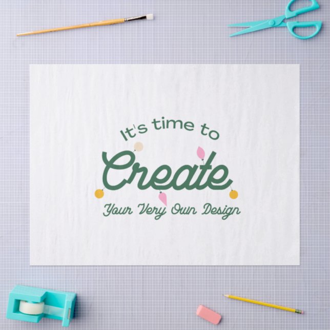 Papel De Seda Crea tus propios (Artesanía)