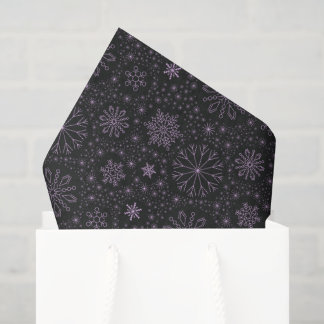 Papel De Seda Crea tus propios copos de nieve minimalistas vinta