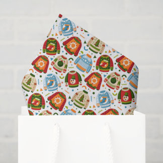 Papel De Seda Crea tus propios suéteres feos de Navidad