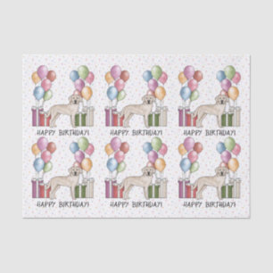 Papel De Seda Cream Labrador Recuperever Lab Dog Colorful Birday