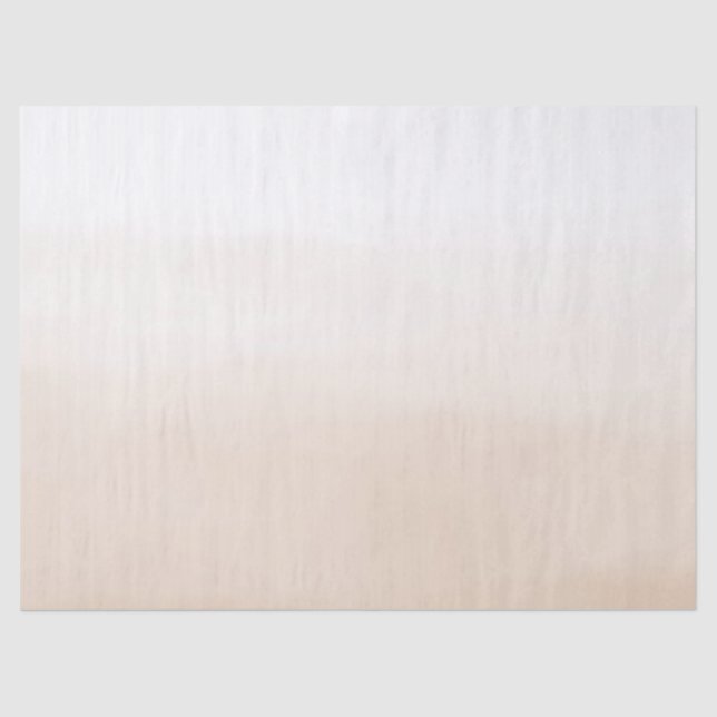 Papel De Seda Cream Peach Ombre (Anverso)
