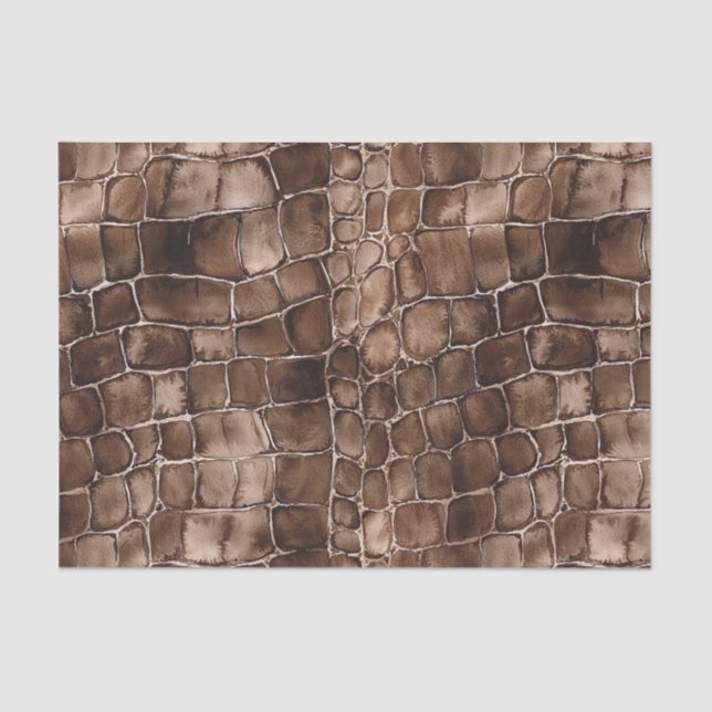 Papel De Seda Creamy Brown Chocolate Candy Cumpleaños (Anverso)