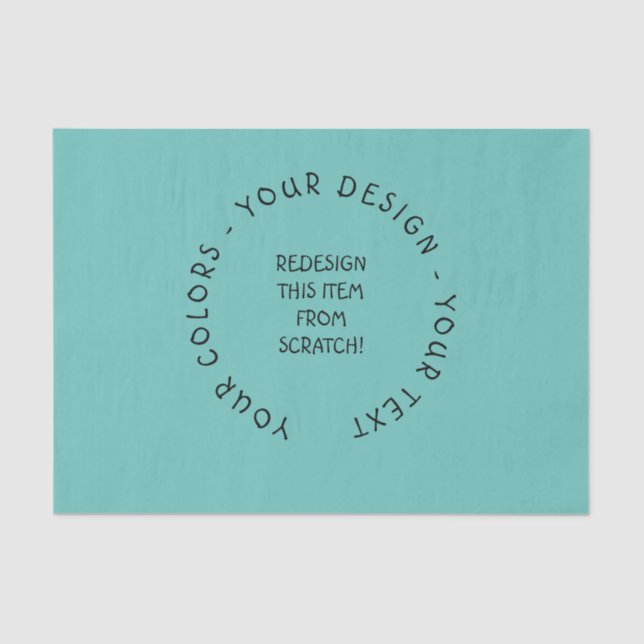 Papel De Seda Crear el propio (Anverso)