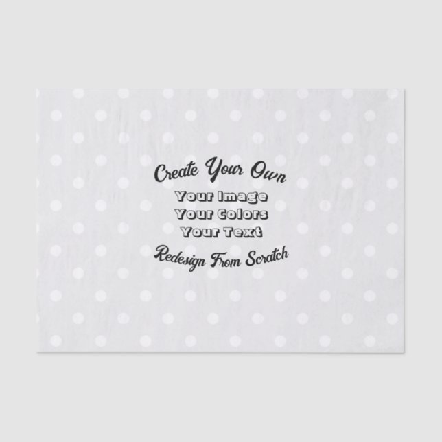 Papel De Seda Crear el propio (Anverso)