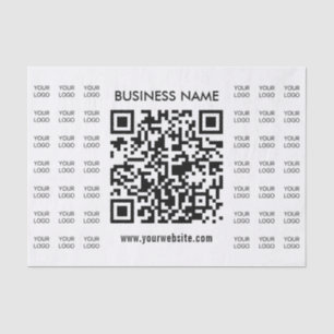 Papel De Seda Crear instantáneamente código QR escaneable y patr
