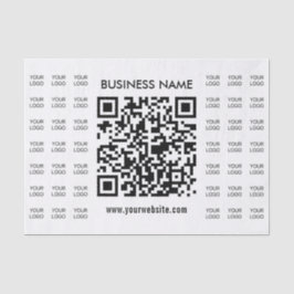 Papel De Seda Crear instantáneamente código QR escaneado y patró