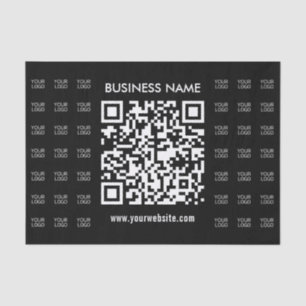 Papel De Seda Crear instantáneamente código QR escaneado y patró
