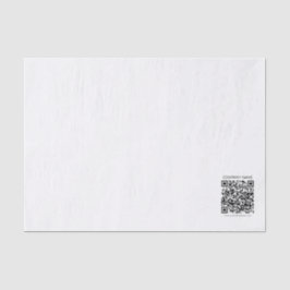 Papel De Seda Crear su propio código QR | Blanco y negro
