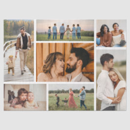 Papel De Seda Crear su propio Collage de fotos 7