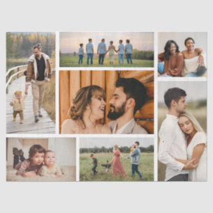 Papel De Seda Crear su propio Collage de fotos 7