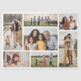 Papel De Seda Crear su propio Collage de fotos 7