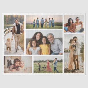 Papel De Seda Crear su propio Collage de fotos 7