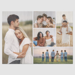 Papel De Seda Crear su propio Collage de fotos de 5