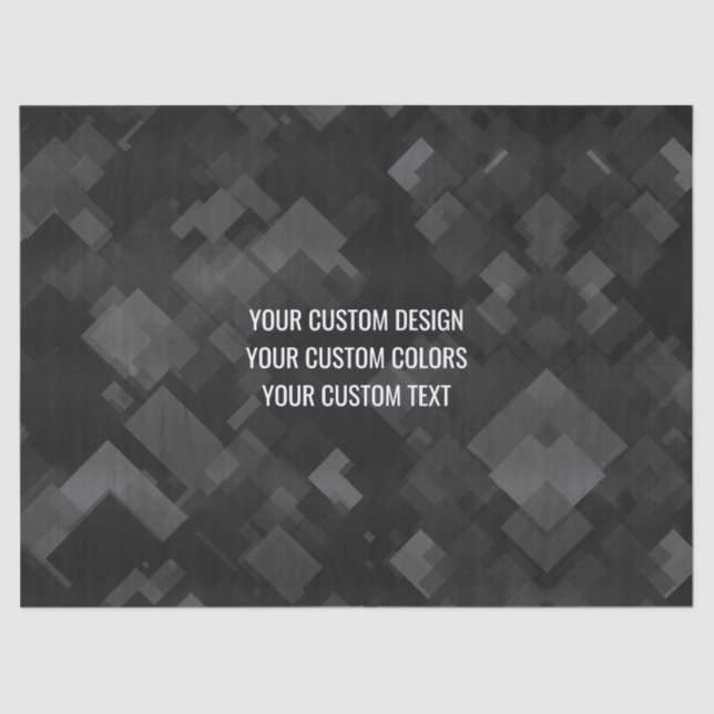 Papel De Seda Crear su propio Personalizado (Anverso)