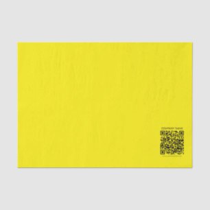 Papel De Seda Crear un código QR Fácilmente visto en amarillo
