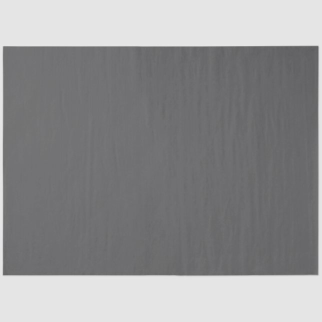 Papel De Seda Create Your Own dark gray Custom Design (Anverso)