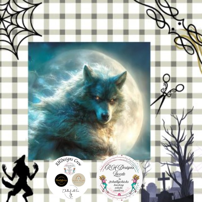 Papel De Seda Creatividad de la fantasía de Werewolf iluminada p (Subido por el creador)