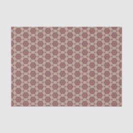 Papel De Seda Crema de canela Folk Bucle Floral deprimente moder