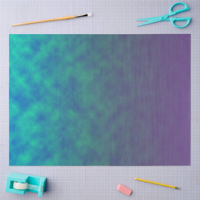Papel De Seda Crepúsculo de Arboleda de Ensueño (Artesanía)