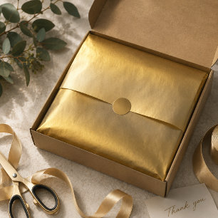 Papel De Seda Crepúsculo de Oro