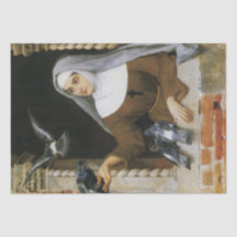 Criaturas de Dios (Nun Alimentando Aves)