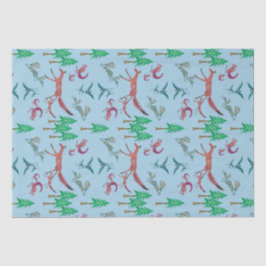 Papel De Seda Criaturas del bosque