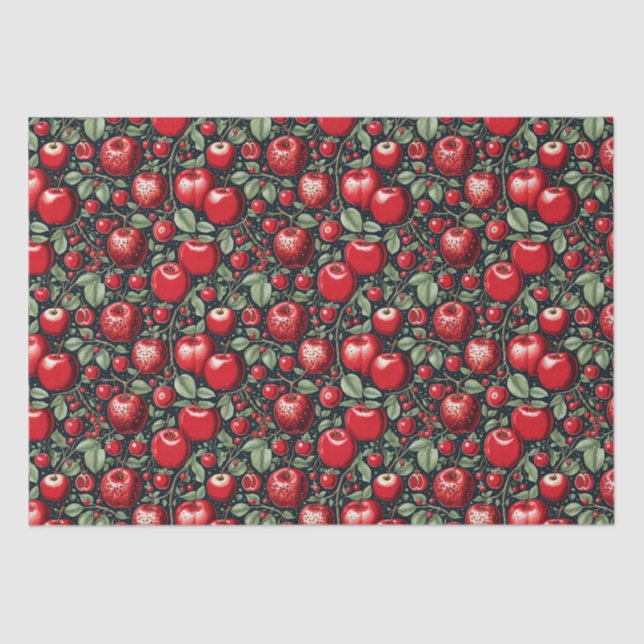 Papel De Seda Crimson Orchard (Anverso)