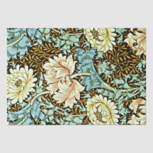 Papel De Seda Crisantemo, William Morris vintage,