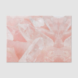 Papel De Seda Cristal de cuarzo de rosa