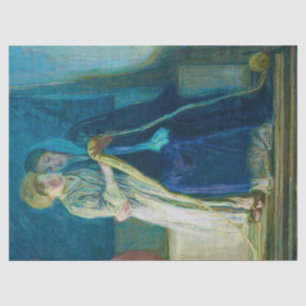 Papel De Seda Cristo y su madre estudiando las escrituras