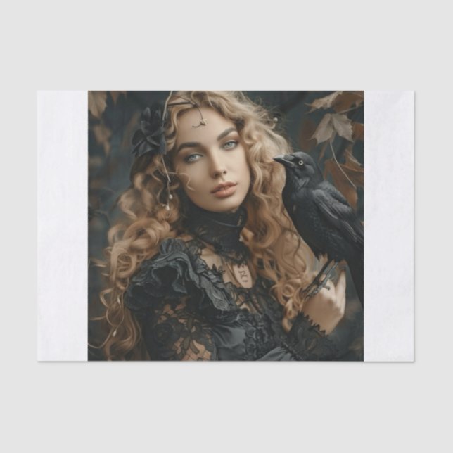 Papel De Seda Crow Lyfe2 (Anverso)