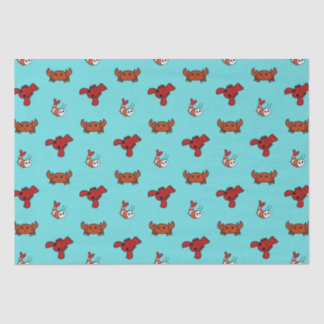 Papel De Seda Crustáceos