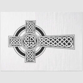 Papel De Seda Cruz Celta