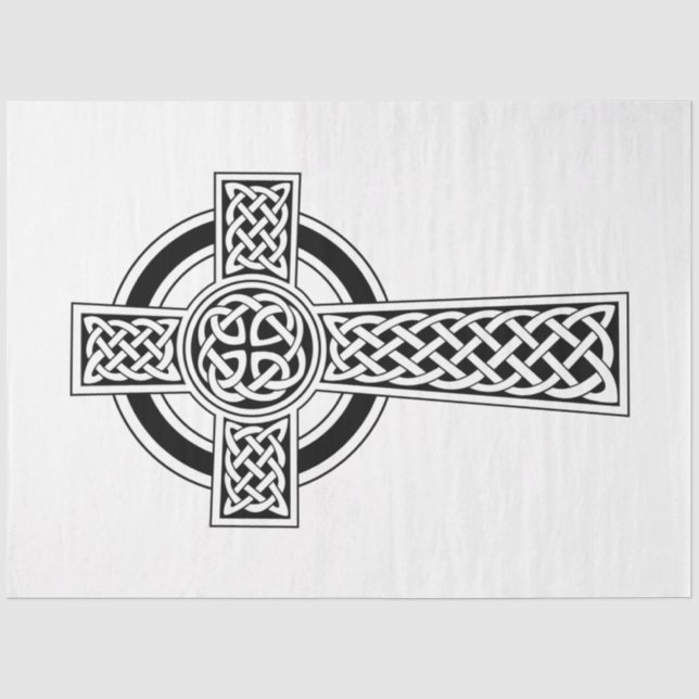 Papel De Seda Cruz Celta (Anverso)