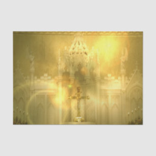 Papel De Seda Cruz cristiana