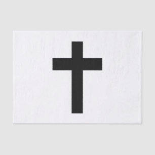 Papel De Seda Cruz cristiana