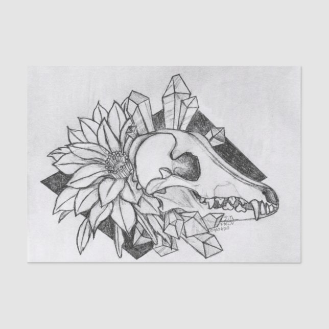 Papel De Seda Crystal Coyote  (Anverso)