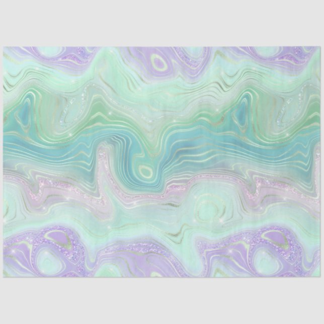 Papel De Seda Crystal Strata Series Design 7 (Anverso)