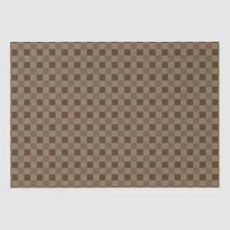 Papel De Seda Cuadrados de hojas de otoño marrones