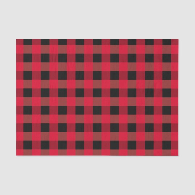 Papel De Seda Cuadro de Búfalo  (Anverso)