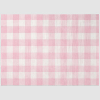 Papel De Seda Cuadro rosa
