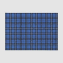 Papel De Seda Cuadros Azules