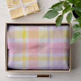 Papel De Seda Cuadros de lavanda rosa de primavera 