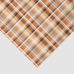 Papel De Seda Cuadros de Otoño Masculinos