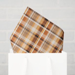 Papel De Seda Cuadros de Otoño Masculinos