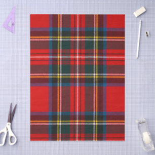 Papel De Seda Cuadros rojos Royal Stewart