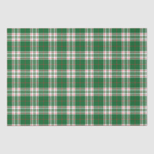 Papel De Seda Cuadros rojos y verdes