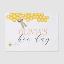 Cualquier edad, tema de la abeja cumpleaños